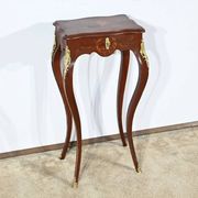 Small Table in Lacquered Wood, Louis XV Style – Late 19th Century