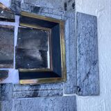 Marble fireplace