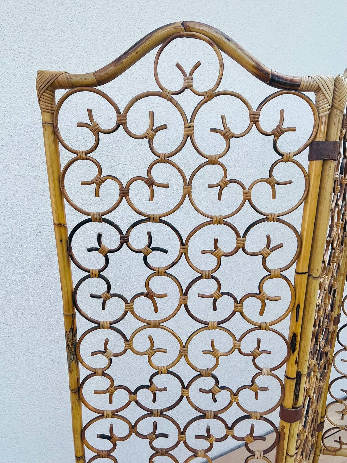 Italian Bamboo Screen from the 70s