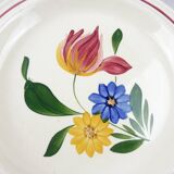 Former raised dish, décor Selestat, Schlettstadt, from Sarreguemines