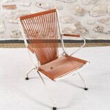 Folding Scoubidou armchair for children