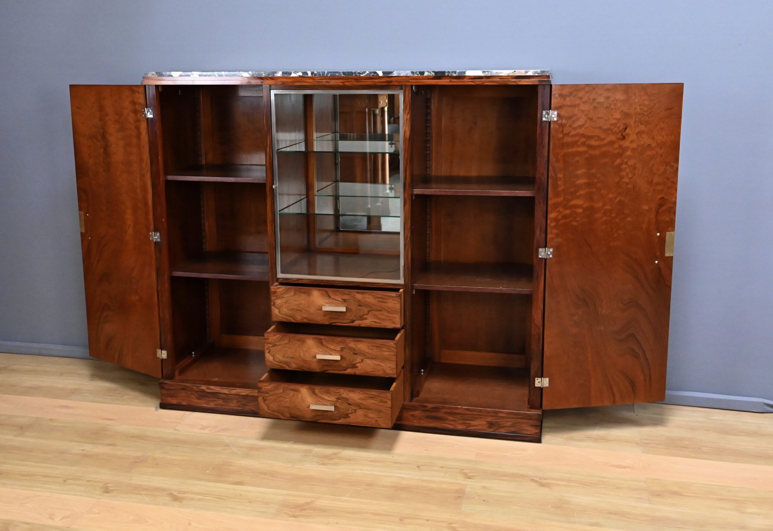 Meuble de salon en palissandre, art déco – 1940