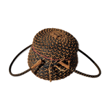 Wicker bakcet with 2 handles