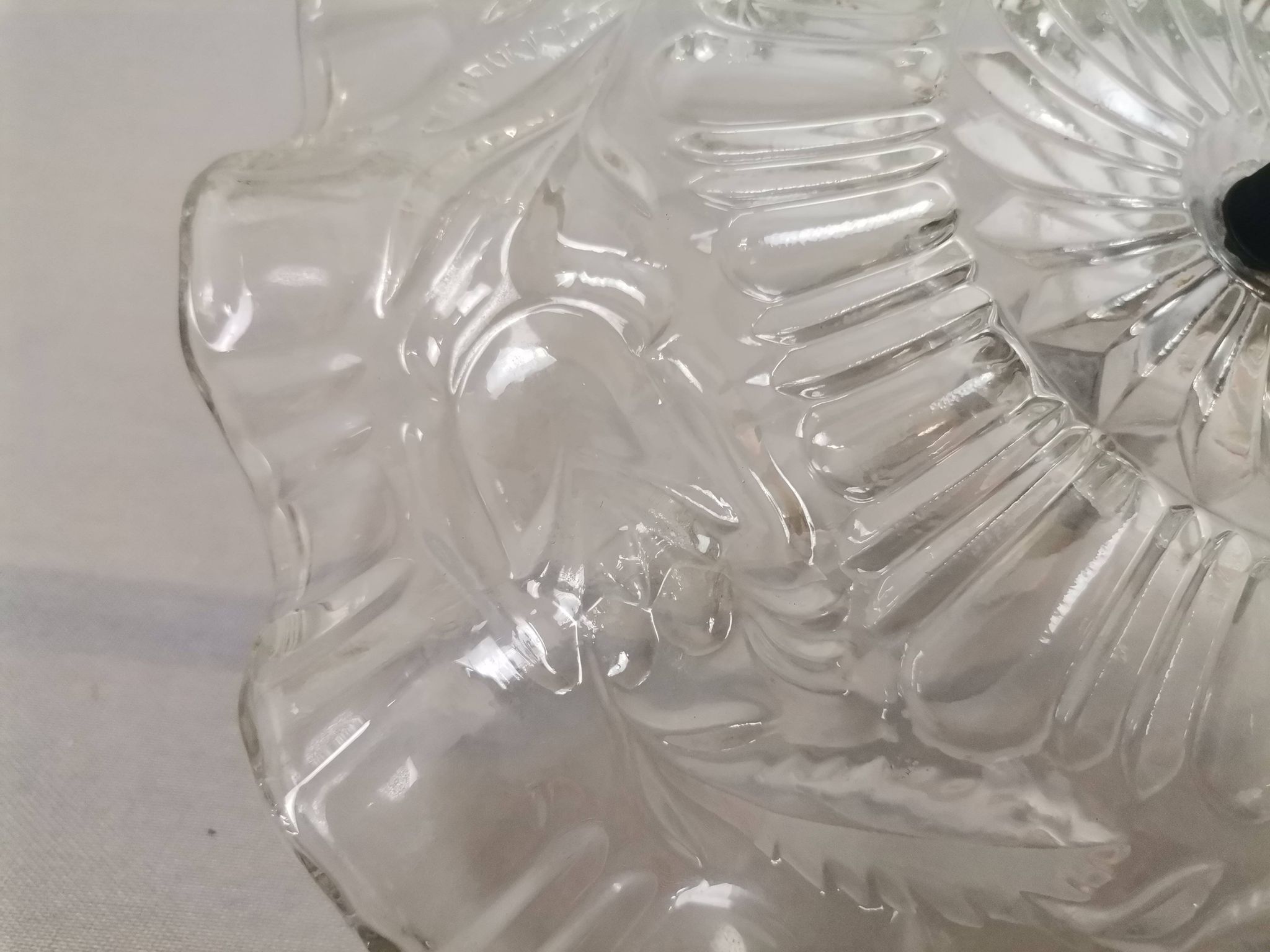 Lampe suspendue de cuisine en verre transparent Farmhouse