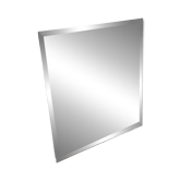 Large bevelled mirror