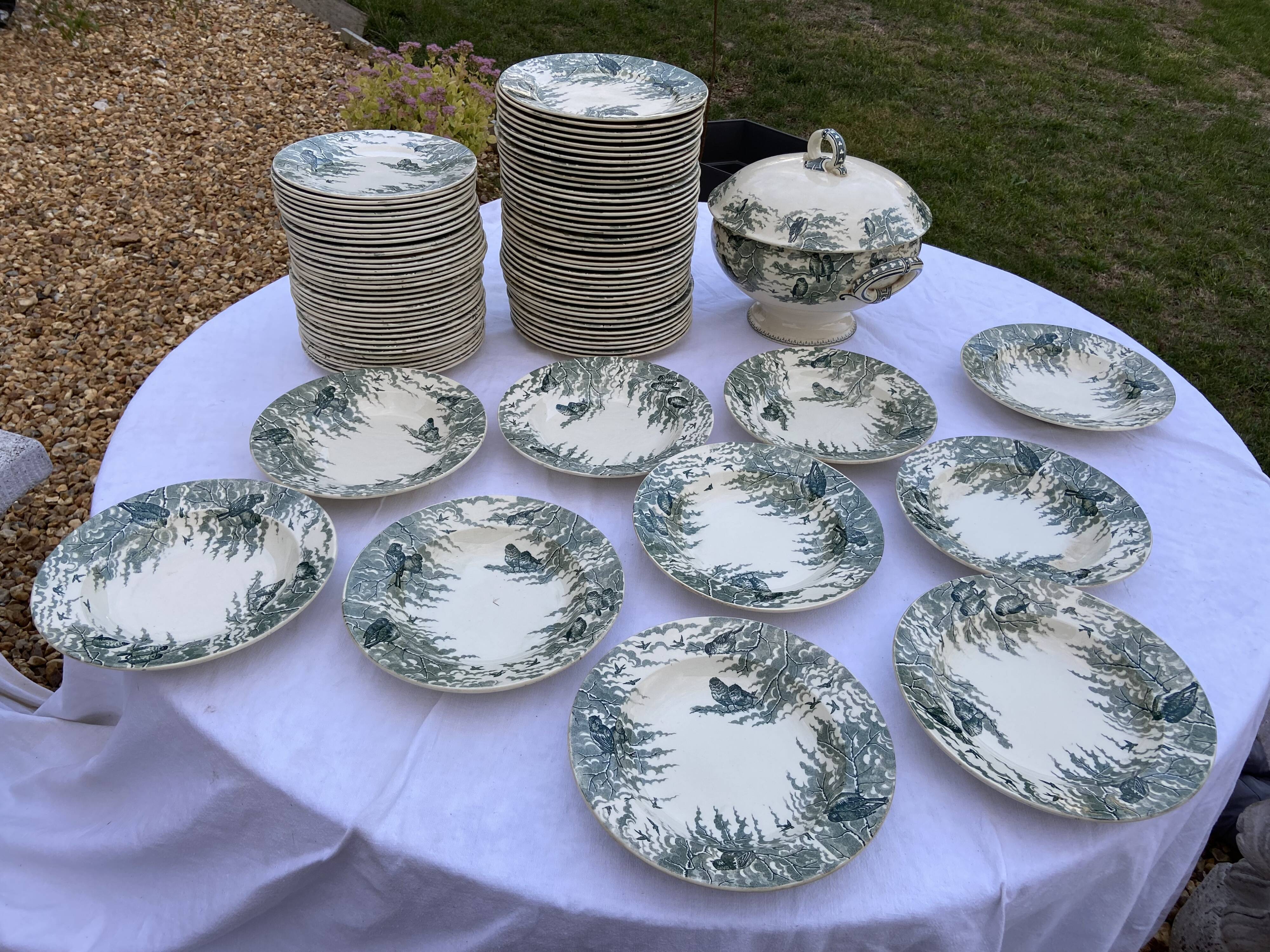 Service Sarreguemines 100 pieces