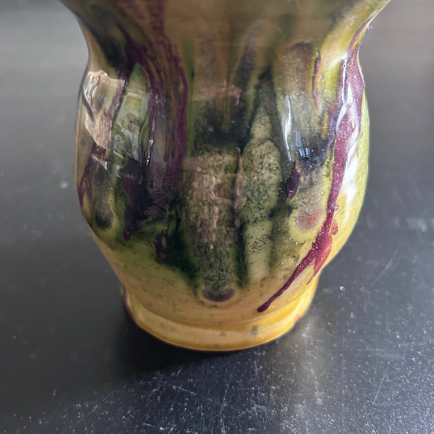 Provençal flamed vase