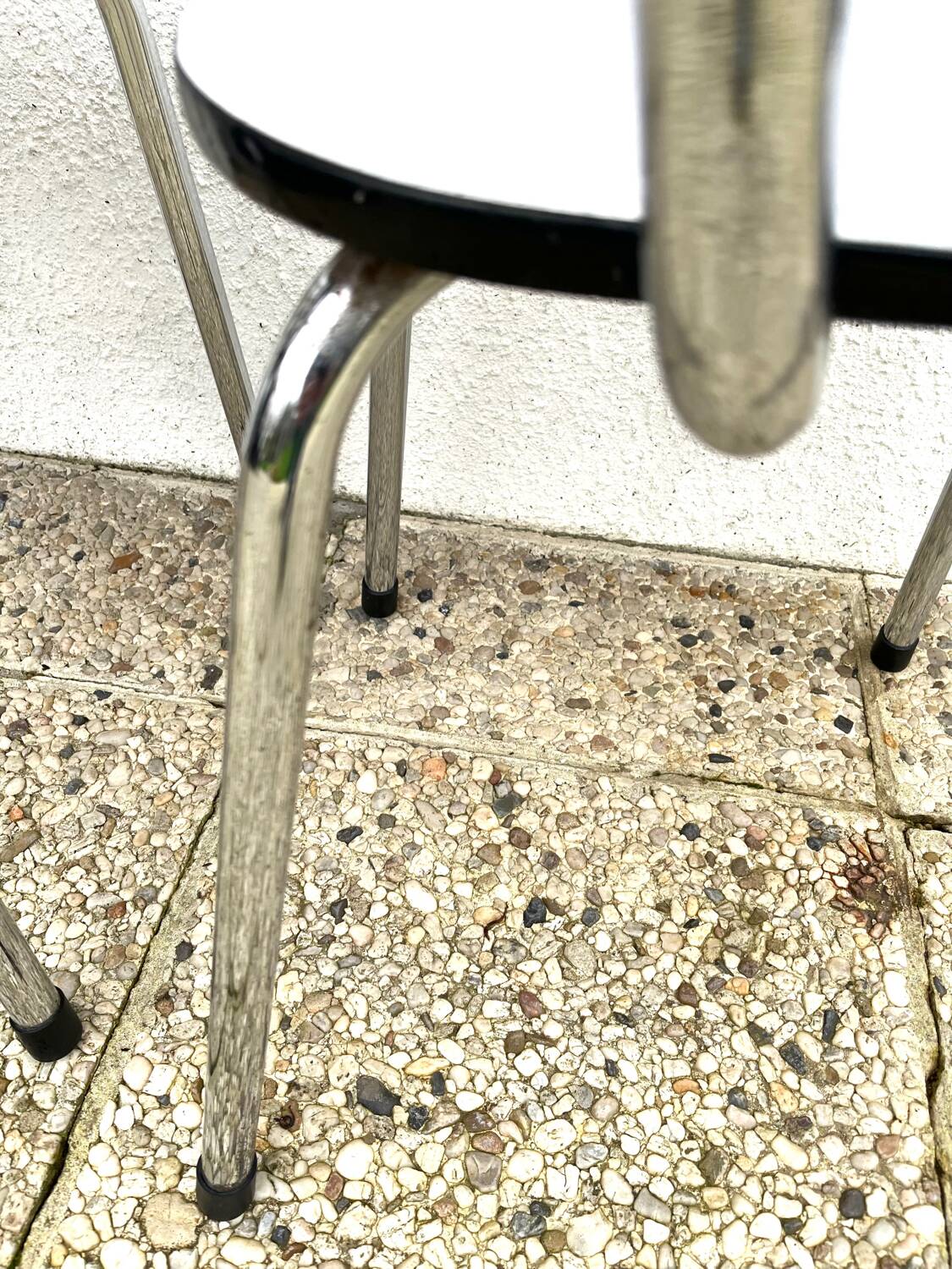 Set of two formica chairs