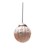 Art Deco glass suspension