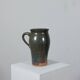 Vintage mid-century oxidised pottery vase