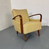 Fauteuil de salon moderniste du milieu du siècle, années 1950