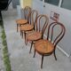 7 Sedie Marche Gebrüder Thonet e Wackerlin & C. originali modello n.18