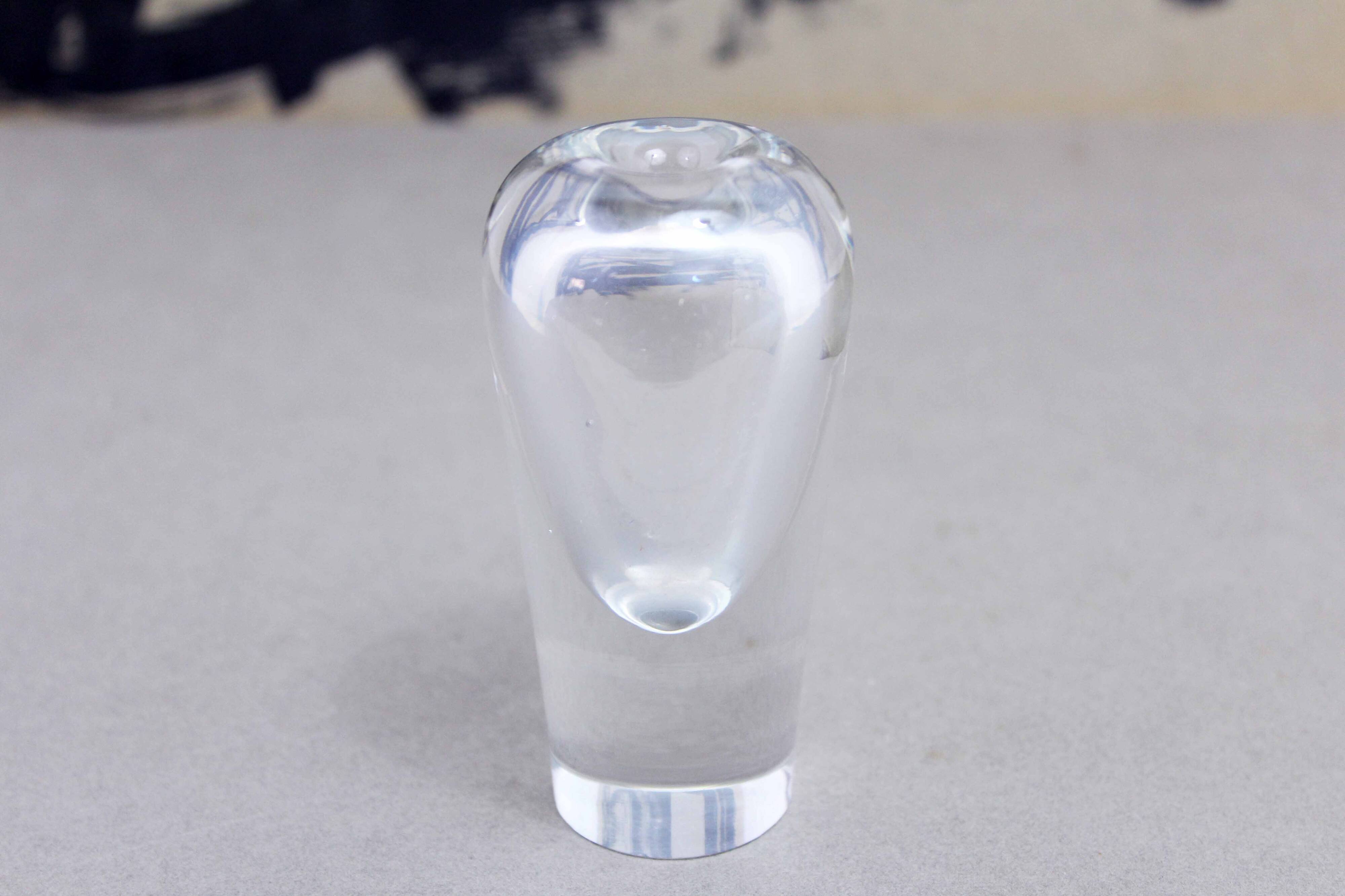 Vintage gral crystal soliflore