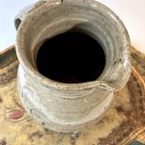 Grey-beige pyrite stone jug