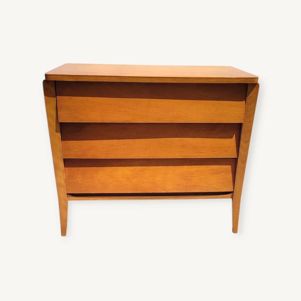 Commode vintage 3 tiroirs vers 1960