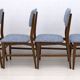 Six of Edmondo Palutari for Dassi Mid-Century Italian Teak Dining Chairs,50