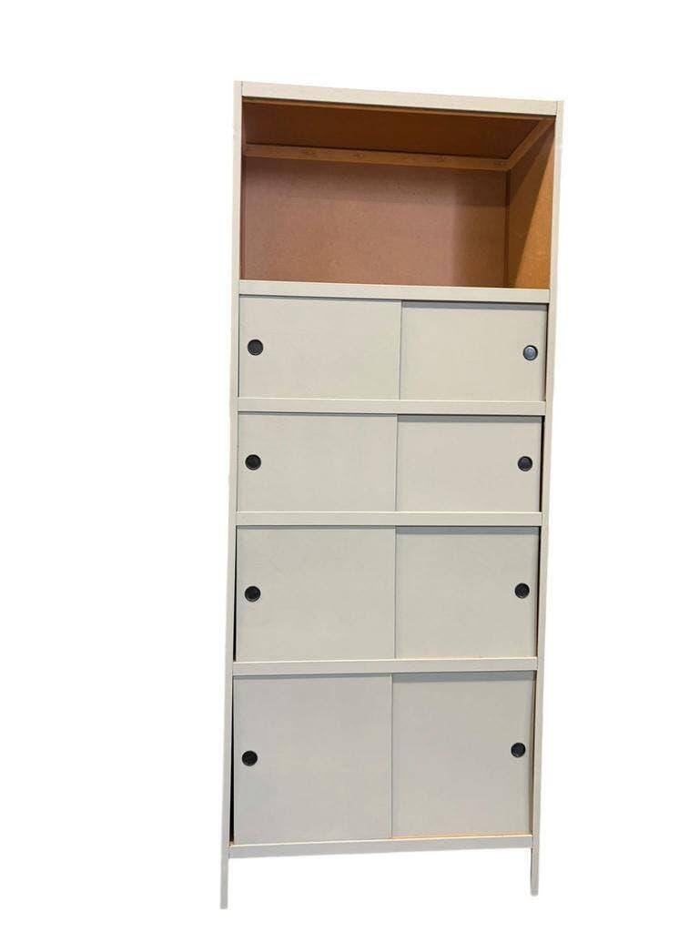 Vintage grey Kewlox wardrobe / shelf