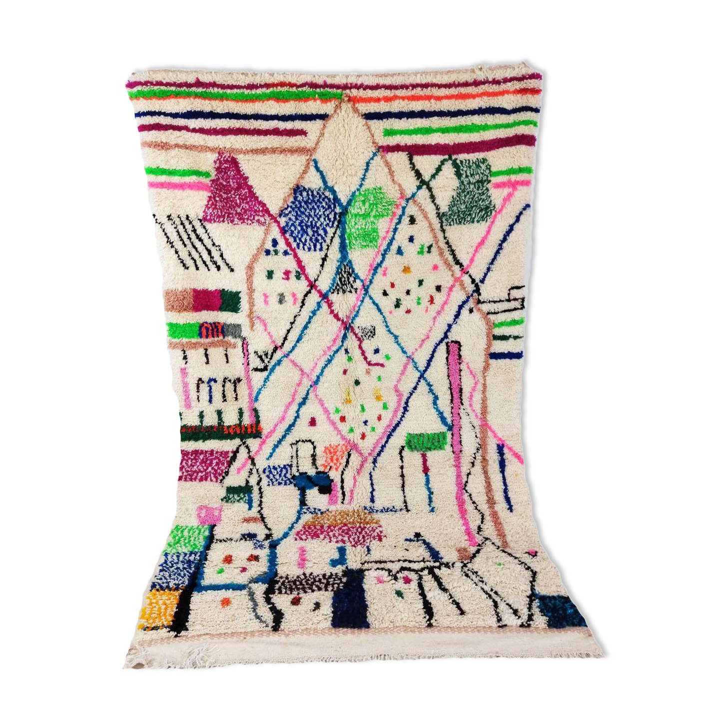 Moroccan Berber Carpet 252x155cm