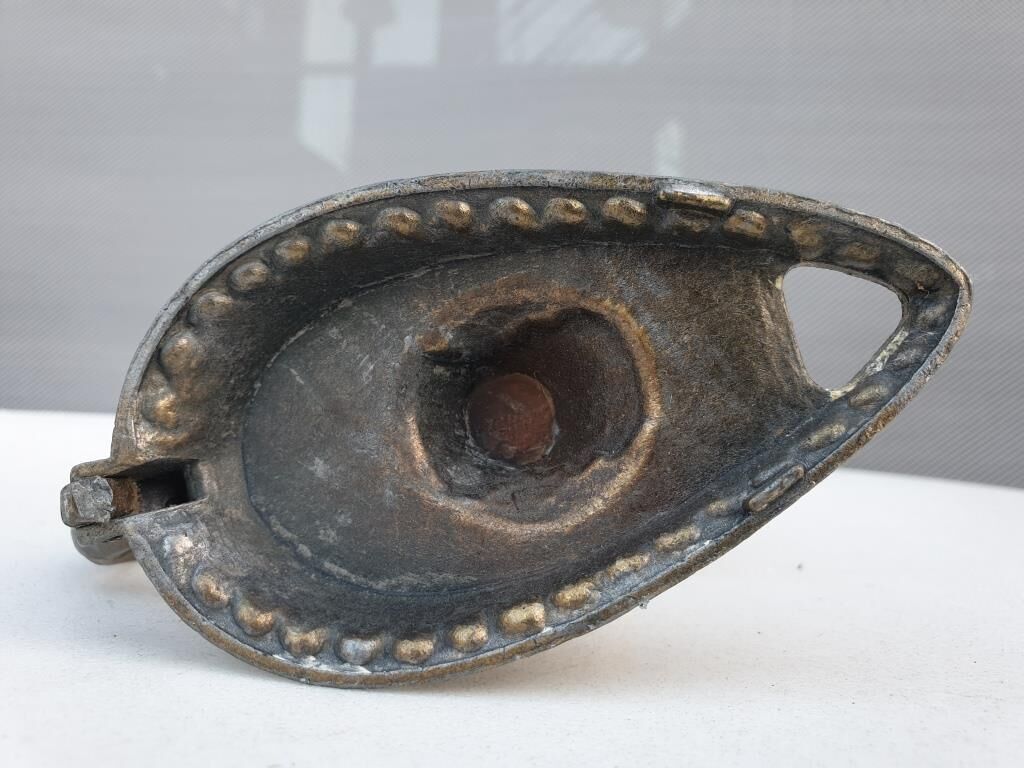 Nineteenth century snake candle holder