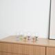 Set of cognac glasses, Italian design, 1970s, production: Italy