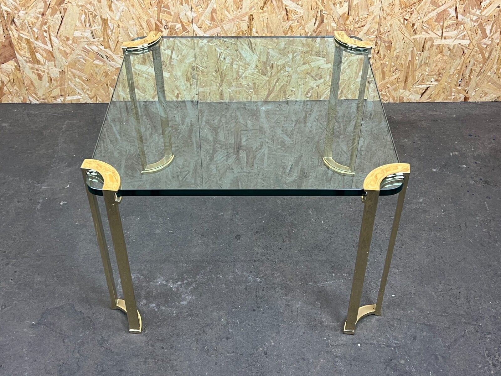 60s 70s brutalist bronze coffee table peter ghyczy coffee table space age design