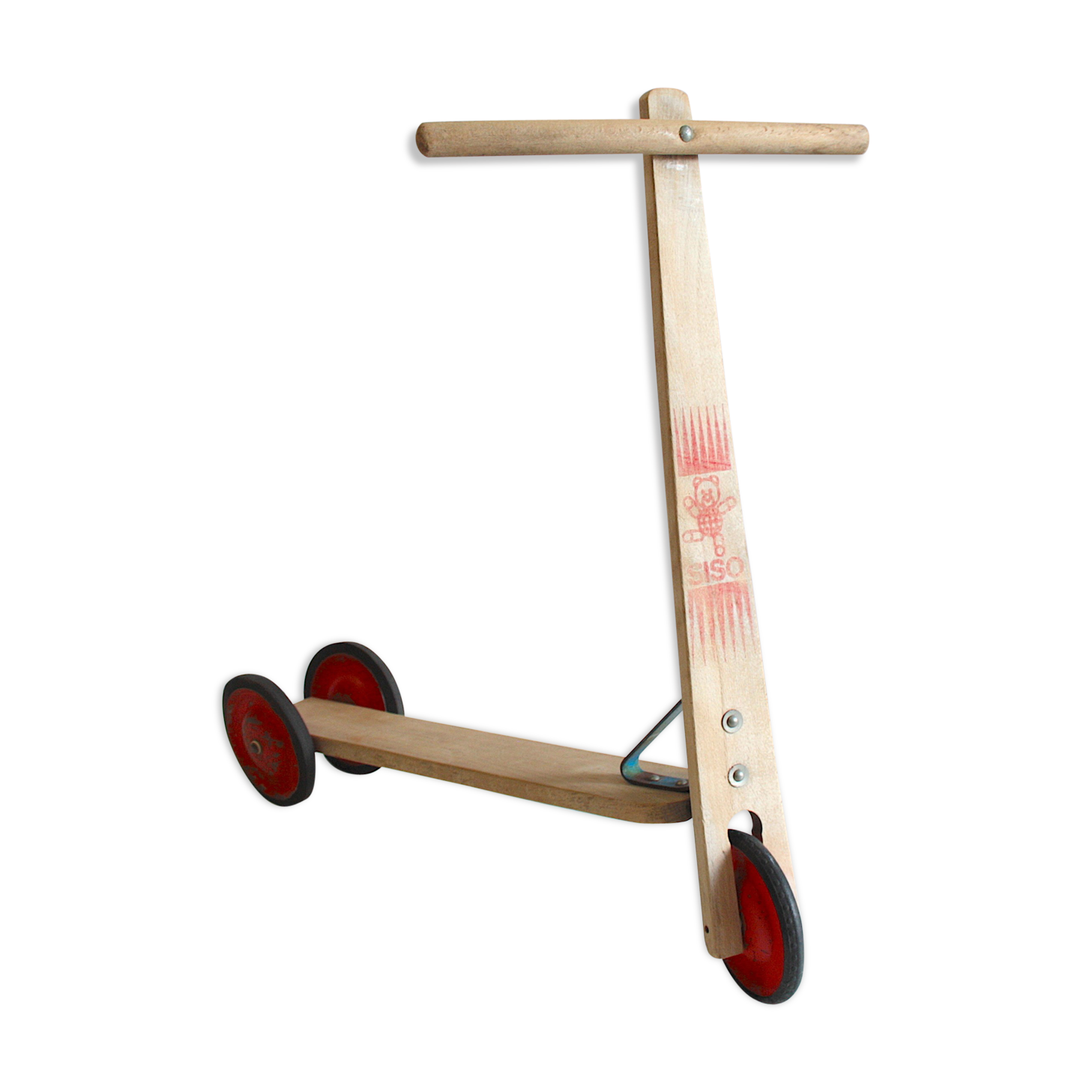 Trottinette bois et métal de Siso