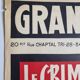 Vintage 50s poster, industrial decor, 38 x 60 cm