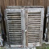 Set of 10 PAIRS of antique 19th-century shutters