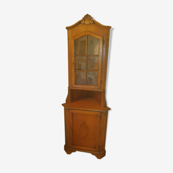 Wooden corner cabinet