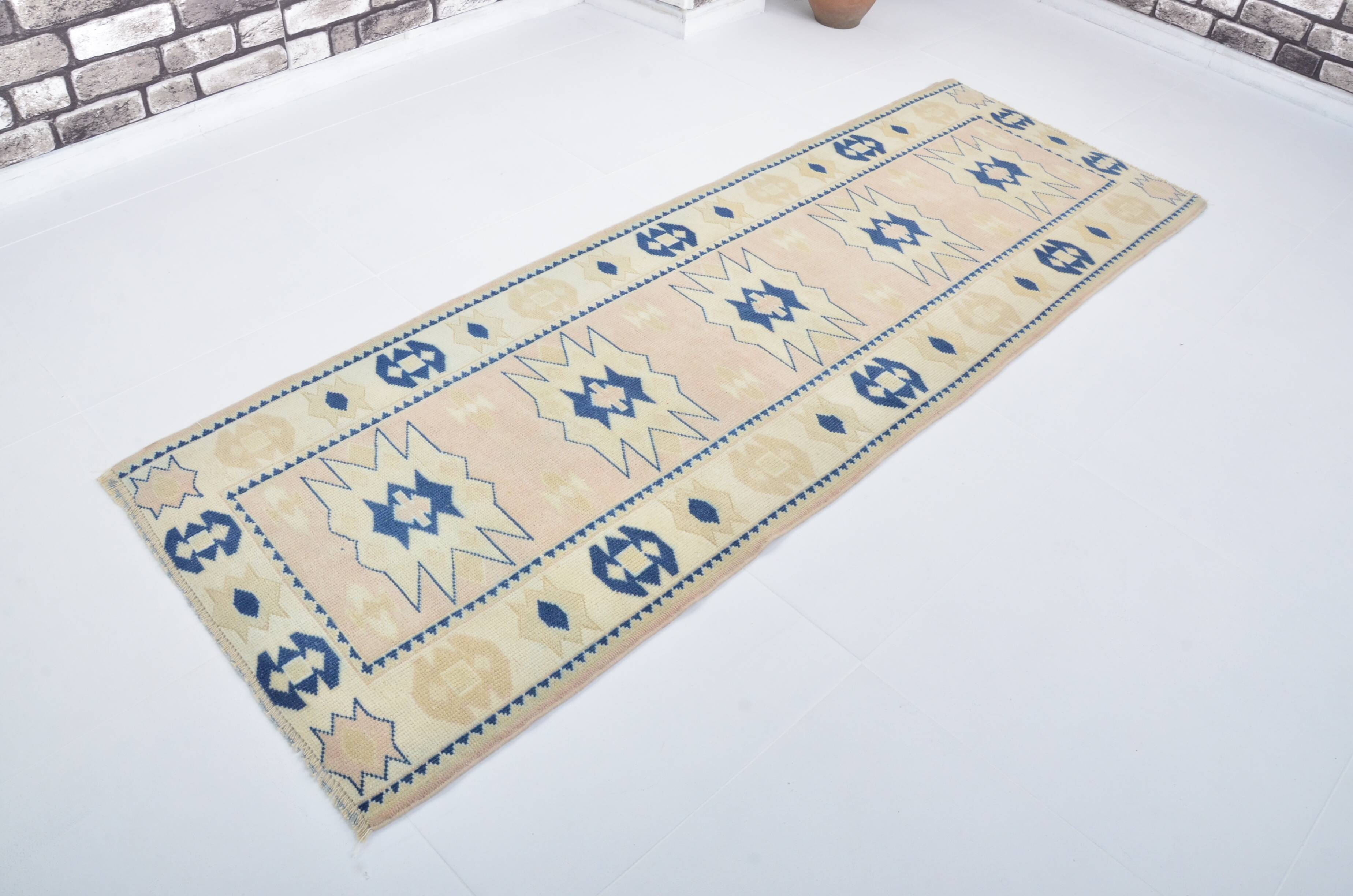Vintage Anatolian Oushak Runner sku 3316