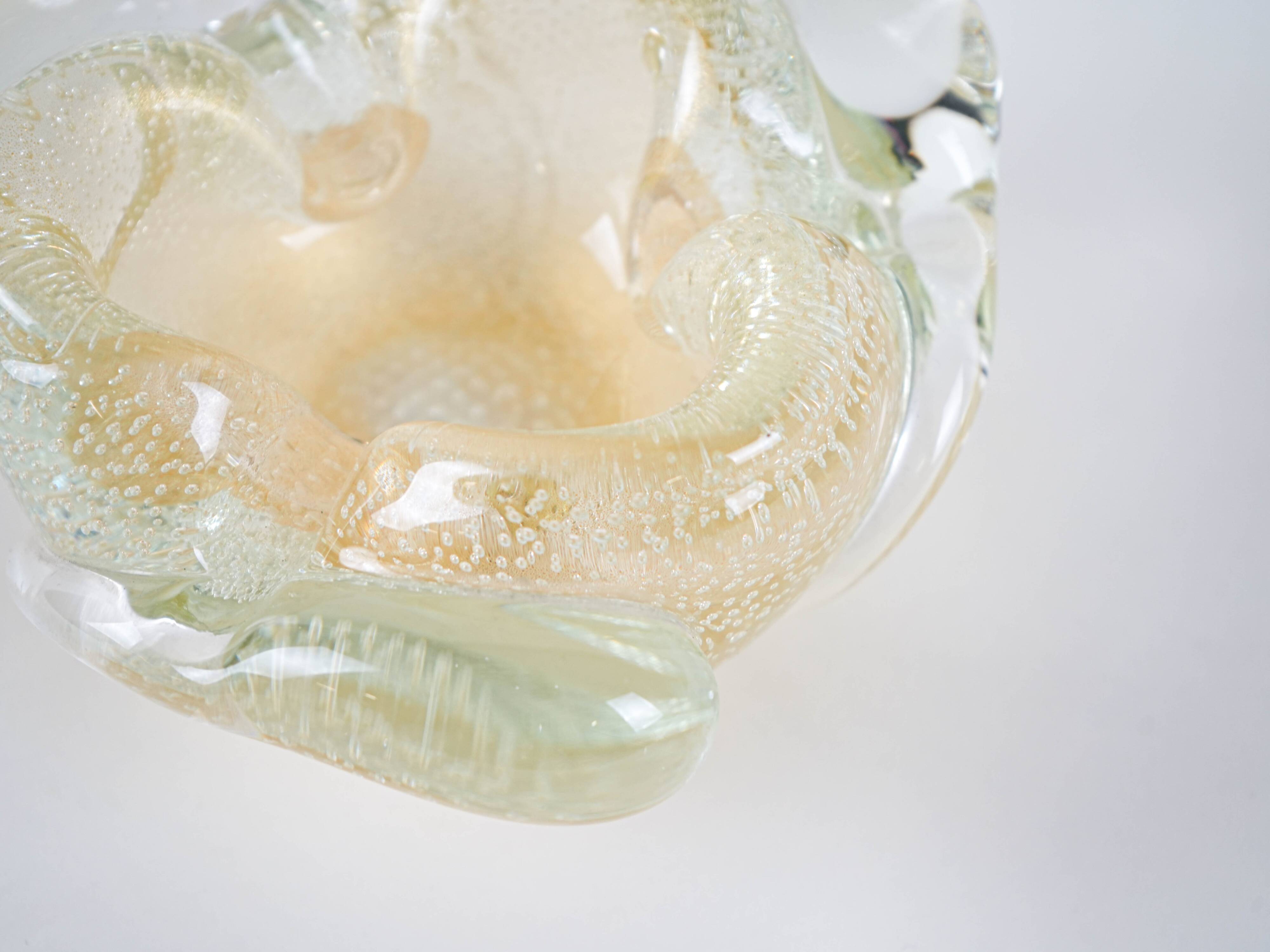 Ashtray, Murano glass, 1960s, made in Italy