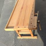 Solid beech workbench