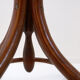 Vintage curved wooden parrot coat rack