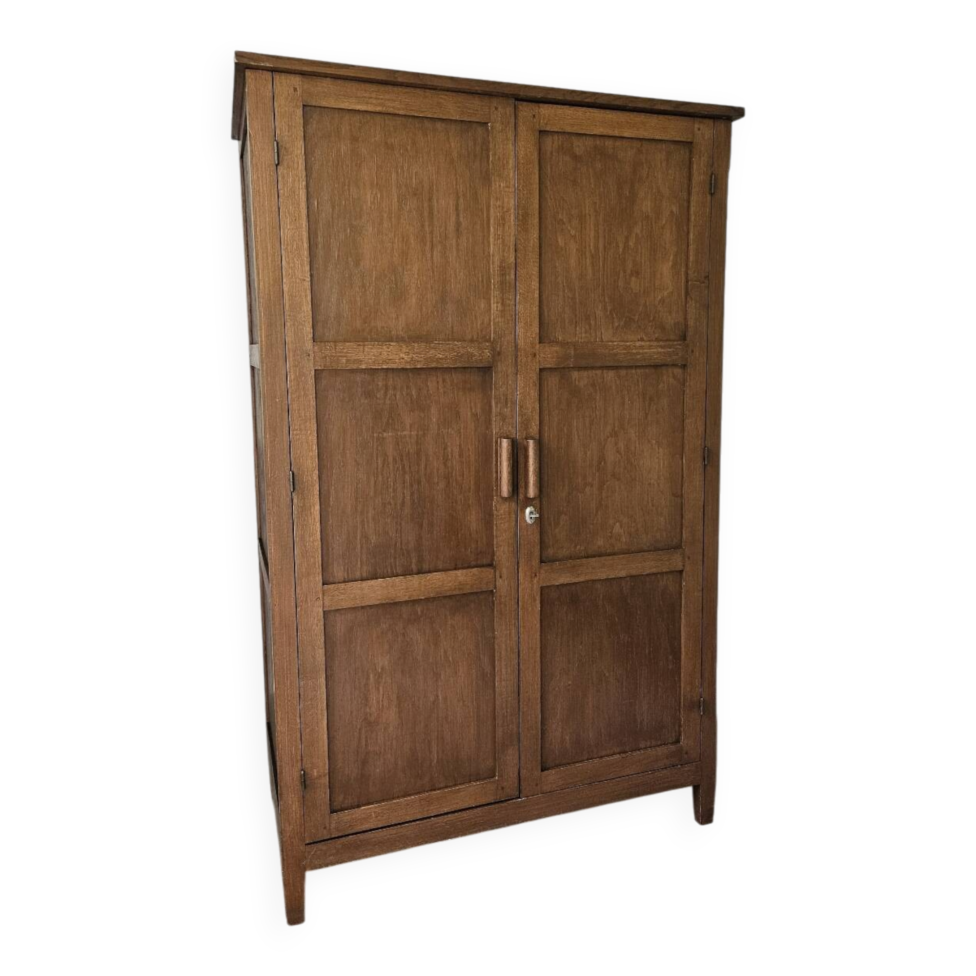 Parisian wardrobe storage cabinet oak wood