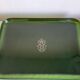 1980 green plexiglass plateau neo-classical