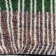 Azilal Berber rug made of pure wool, traditionally handwoven.