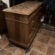 Commode ancienne 1900 marbre rose
