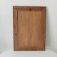 Vintage Art Deco wooden mirror from the 1950s.