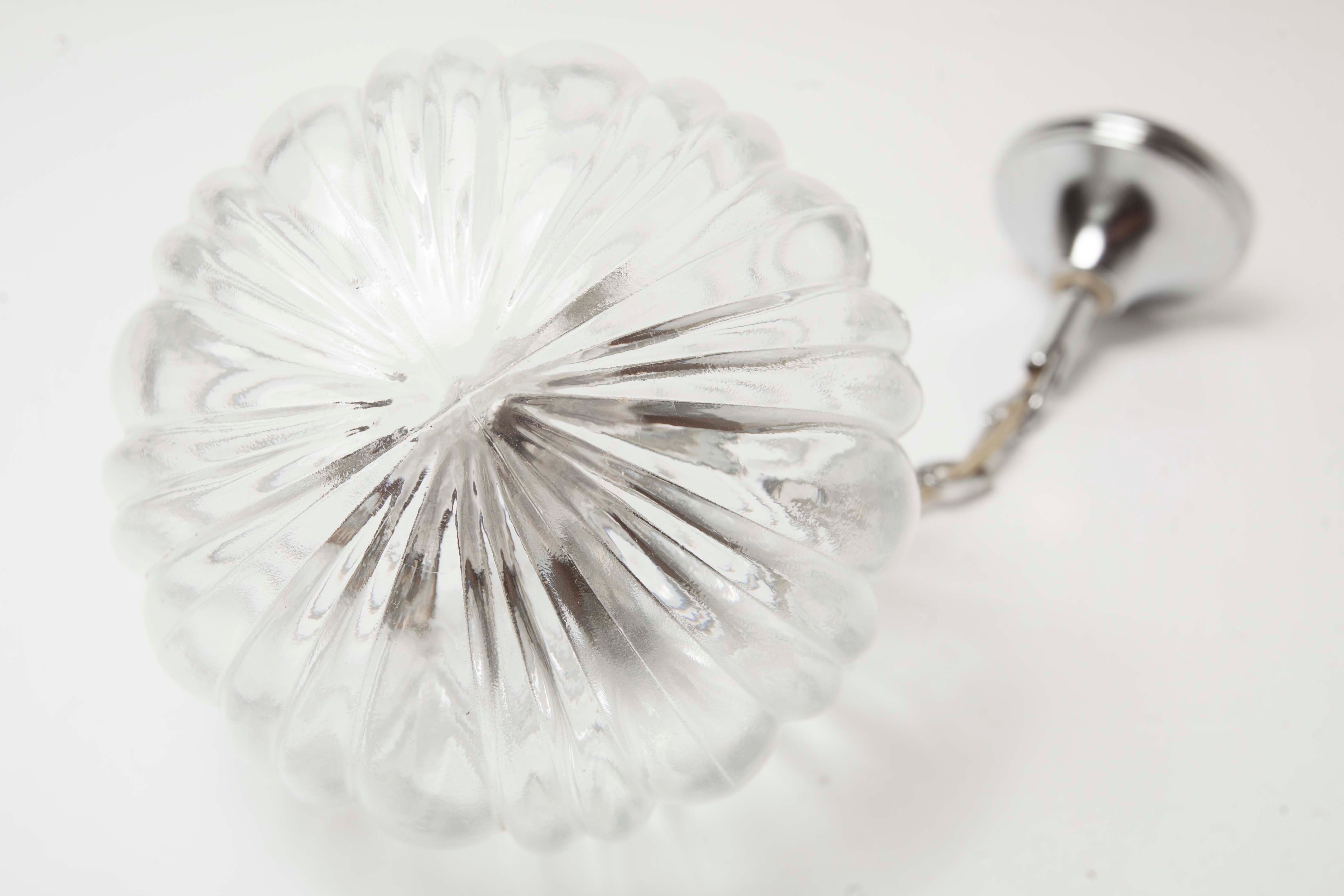 Ball suspension with chrome chain, 1960