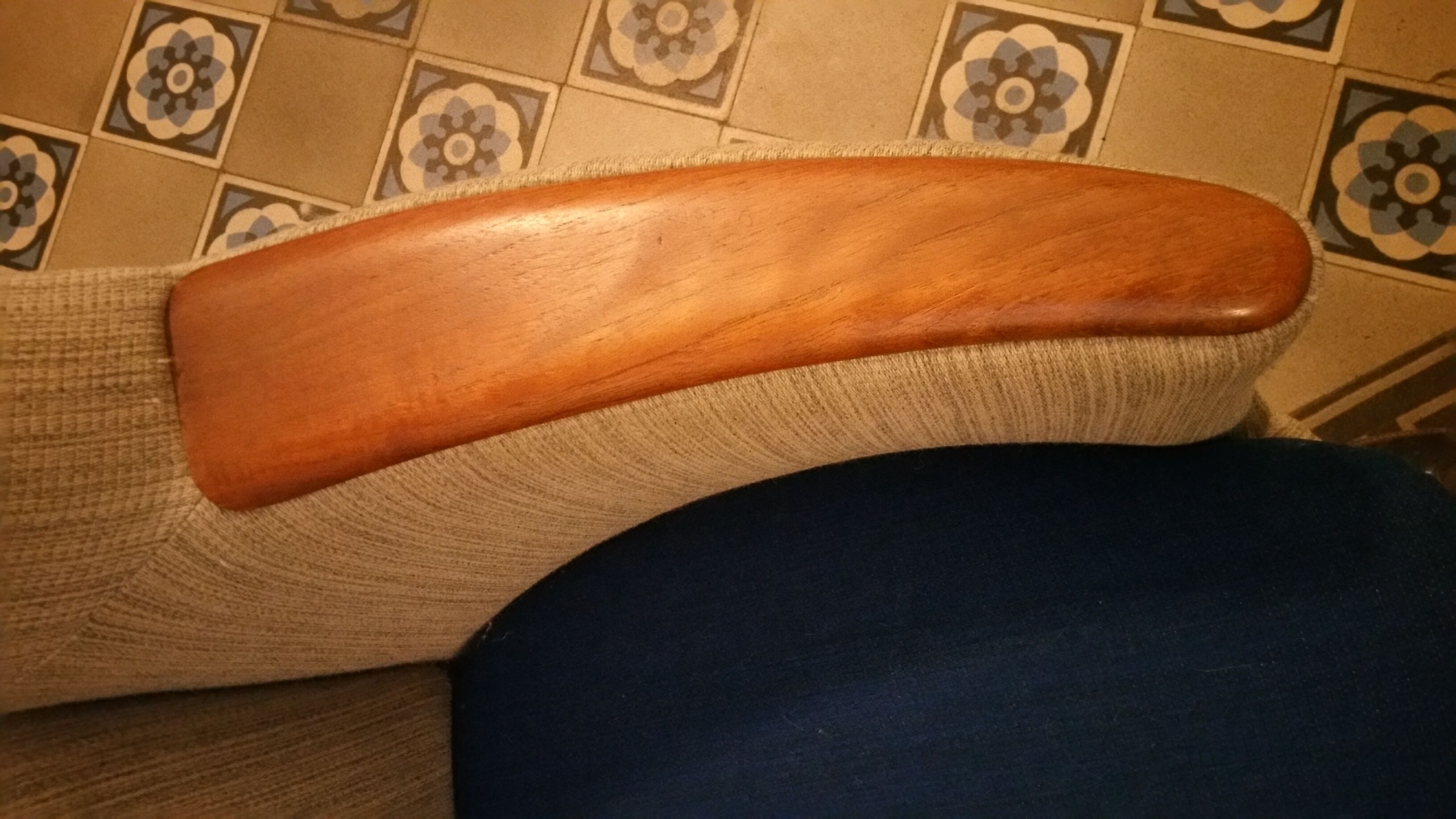 Rotex egg, 50s 60s danish sofa couch sculptural bi color