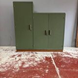 Asymmetrical wardrobe from the 1950s.