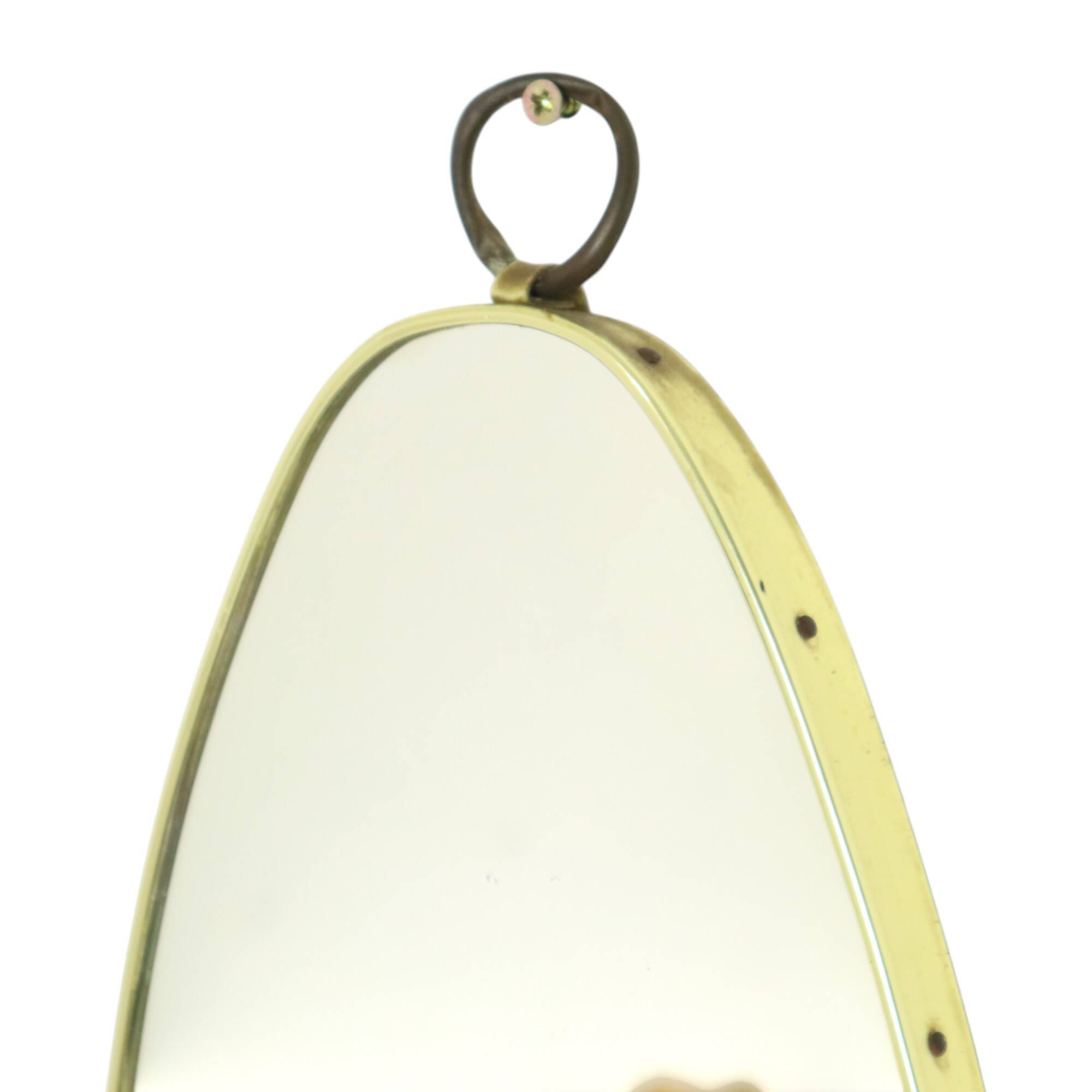 Mid Century Modern Freeform Mirror 50s Rockabilly