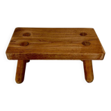 Petit tabouret en chêne