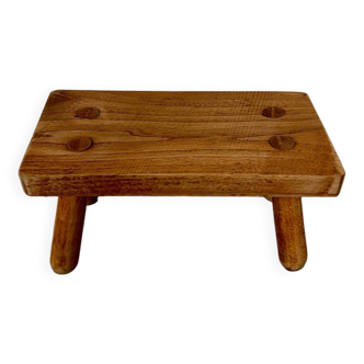 Small oak stool