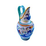 Deruta Italian earthenware pitcher