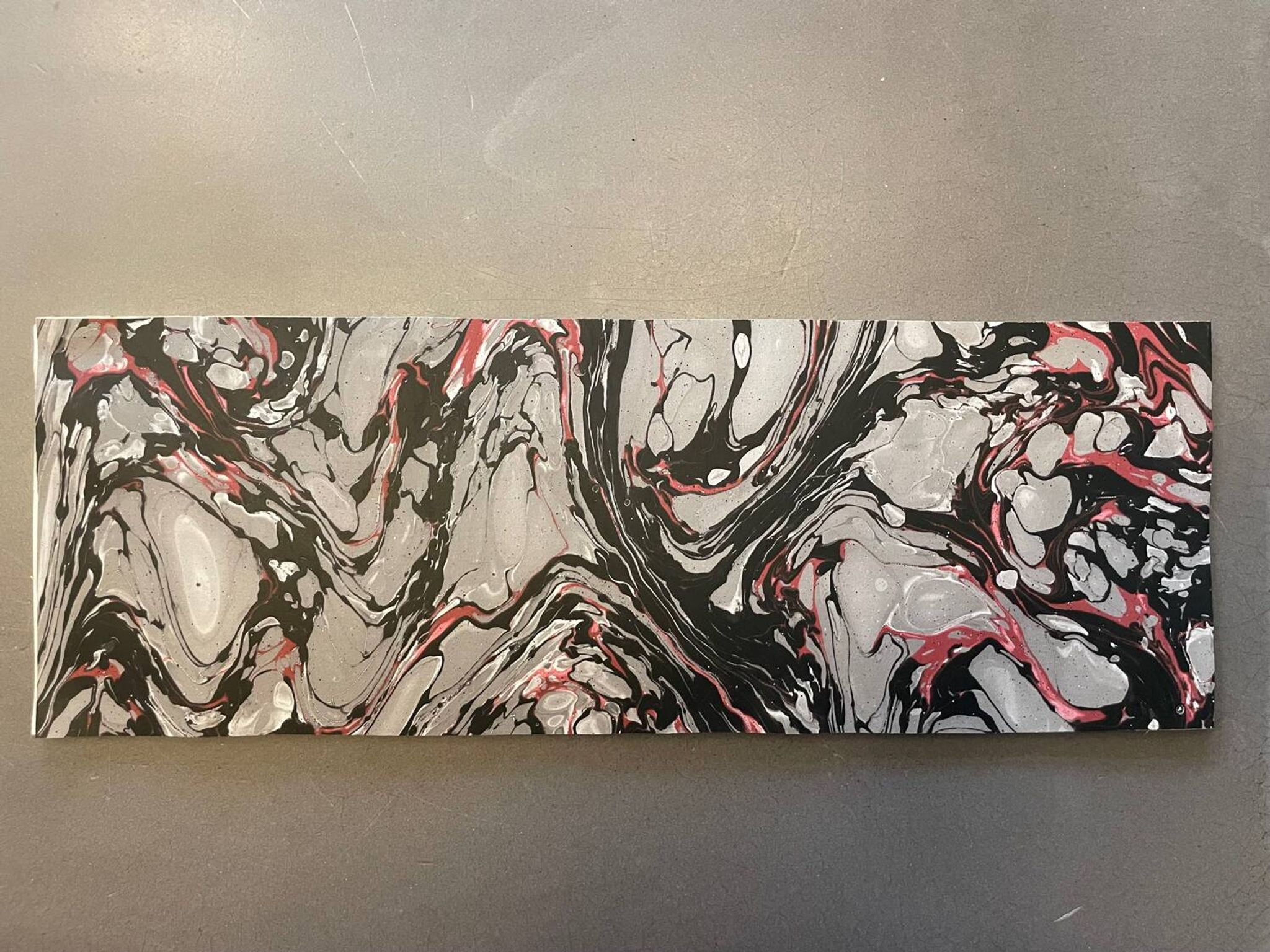 Tableau personnage se cachant dans la nature XXe