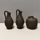 Céramiques du danois dagnæs ceramics des années 1970. avec rainures.