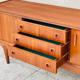 Scandinavian teak row