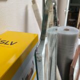 Beveled mirror 136x37cm