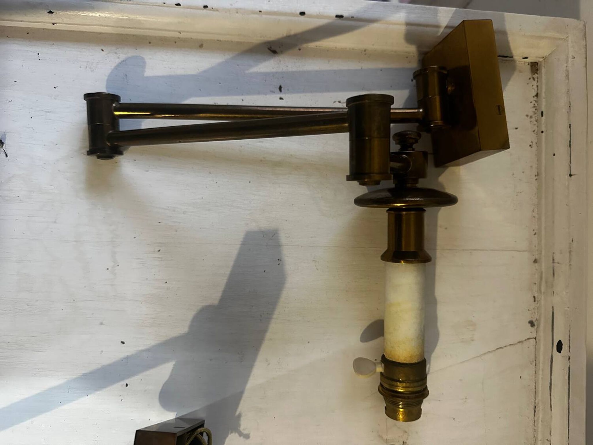 Pair of articulated wall sconces - Georges W Hansen Metalart - 1950 -